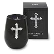Primal Elements 13 oz Cross Candle