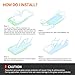 iPhone 6 Plus Screen Protector, COCOCAT [Tempered Glass][with Easy Installation Tool] 0.15 mm Ballistic Glass iPhone 6 Plus Glass Screen Protector Work with iPhone 6 Plus and Protective Case