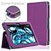 CaseCrown Bold Standby Pro Case (Purple) for 2013 All-New Amazon Kindle Fire HDX 7 Inch Tablet (NOT for 2012 Kindle Fire HD 7) with Sleep/Wake, Hand Grip, Corner Protection, Multi-Angle Viewing Stand