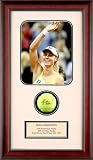 Elena Dementieva Framed Autographed/Hand Signed Tennis Ball Shadowbox