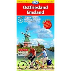 ADFC-Radtourenkarte 05 Ostfriesland / Emsland 1 : 150 000: Bett und Bike. Rad und Bahn. Touren-Tipps. Radfernwege