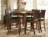 Home Elegance 727-36 5 PCS 5 PCS (TBL, 4 COUNTER HGHT CHAIR)