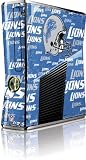 Skinit Detroit Lions - Blast Alternate Vinyl Skin for Microsoft Xbox 360 Slim (2010)