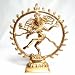 Shiva (Natraj) - 4" Brass Statue - Made In India