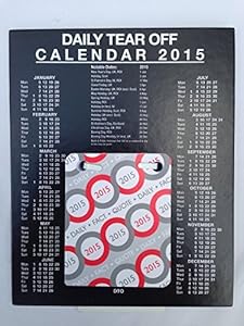 Daily Tear off Block Calendar for 2015: Amazon.co.uk: Office Products