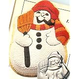 Wilton Snowman with Broom and Pipe Christmas Holiday Cake Pan  502 1646 1980