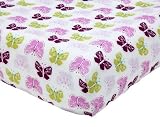 Kimberly Grant Bohemian Butterfly Crib Sheet