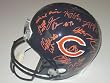 2012 Chicago Bears Team Autographed Riddell Full Size Football Helmet with 32 Signatures Total, Proof Photos