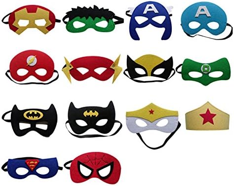Halloween Mask Craft Kit Dress-Up Costume 14pcs