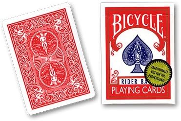 Bicycle Playing Cards (Gold Standard) - RED BACK by Richard Turn