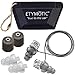 Etymotic High-Def Motorsport Earplugs, Designed to Fit Under Helmets, Universal Fit Package