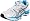 ASICS Women's Gel Kayano 18 Running Shoe,White/Island Blue/Black,5.5 M US