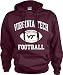 Virginia Tech Hokies Perennial Football Hooded Sweatshirt
