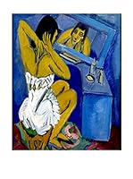 Especial Arte Lienzo Donna allo specchio - Kirchner Ernst L Multicolor