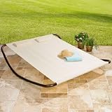 BrylaneHome Tanning Lounger (BEIGE,0)