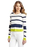 BCBGMAXAZRIA Women's Isla Striped Pullover Sweater
