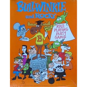 Bullwinkle and Rocky Role Playing Party Game [BOX SET]