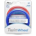 WII PACK 2 VOLANTS POUR WIIMOTE BLEU et ROUGE