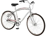 Nirve Ultraliner Men's 3-Speed Automatic Shifting Hybrid Cruiser Bike (Ball Burnished Aluminum, 21-Inch Frame) Nirve Ultraliner Men's 3-Speed Automatic Shifting Hybrid Cruiser Bike (Ball Burnished Aluminum, 21-Inch Frame)