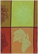100% Cotton Jacquard Grapes Dishtowel 18" X 28" Set / 6
