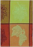 100% Cotton Jacquard Grapes Dishtowel 18" X 28" Set / 6