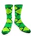 TeeHee Argyle St. Patricks Day Cotton Crew Socks (9-11)