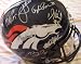 2009 Denver Broncos autographed full size helmet (Pat Bowlen, Ryan Clady, Daniel Graham)