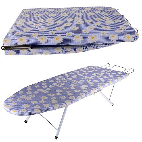 Folding Compact Iron Board Portabl Table Top Mini Ironing Foldaway