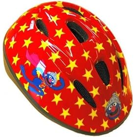 Sesame Street Childs Cycle Safety Helmet - Grover