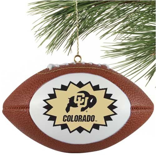 Buy Colorado Buffaloes Mini-Replica Football Ornament by Football Fanatics