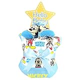 おむつケーキ 1段 おむつケーキ ディズニー ミッキー ミニー 1段 出産祝い ベビーギフト disney19_32