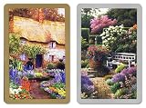 Congress Playing Cards w/Cel-U-Tone Finish - Rose Cottage
