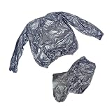 Reebok Vinyl Weight Loss Suit (Silver,Medium/Large)