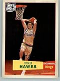 2007-08 Topps 1957-58 Variations #120 Spencer Hawes - San Antonio Spurs (RC - Rookie Insert Card)(Basketball Cards)