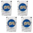 Philadelphia 76ers 4pc Square Shot Glass Set NBA Basketball