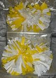 Show Pom Set Yellow & White mix vinyl