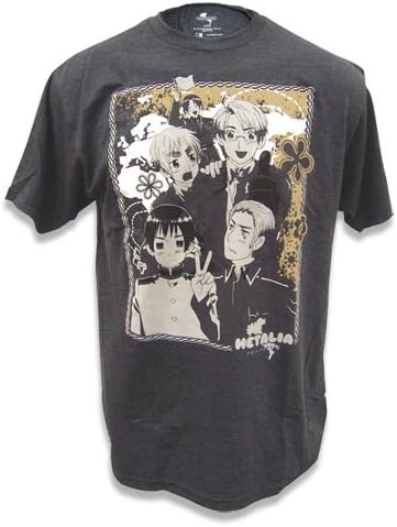 Hetalia: Axis Powers Group T-Shirt, Adult Large