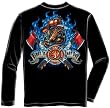 First In Last Out - Firefighter Long Sleeve T-Shirt