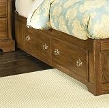 Oak Lane II 2 Drawer Storage Unit - Right (Dark English Oak)