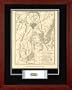 Century Collection Gettysburg Map with Civil War Relic Framed Photograph