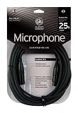 Planet Waves Custom Pro Microphone Cable, 25 feet