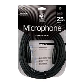 Planet Waves Custom Pro 25' XLR Male to XLR Female Microphone