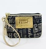 Coach Poppy Lurex Signature Story Patch Wristlet Style 44070 Review