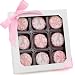 Lady Fortunes  Pink Ribbon Oreos  -Gift Box of 9