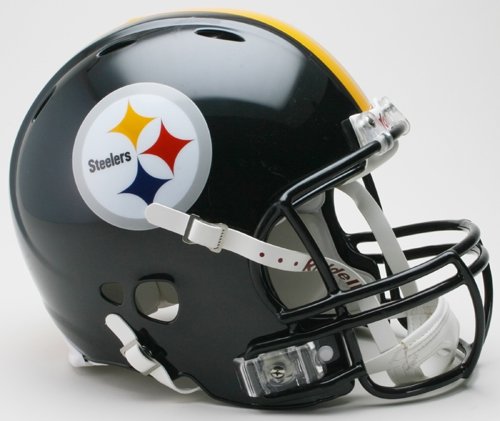 Pittsburgh Steelers Authentic Pro Line Revolution Riddell Full Size Helmet On Sale