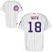 Geovany Soto Chicago Cubs Authentic Home Jersey By Majestic Select Jersey Size: 52 - XX-Large
