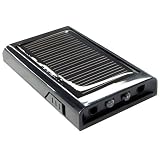 サムライン(SAMURAING) ChaCo LEDライト付き 携帯用ソーラーマルチ充電器 【ニンテンドーDS・PSP・iPhone・iPad・iPod対応】 ブラック SC-100(B) PSP