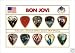 Bon Jovi Limited to 150 Guitar Pick Set Display
