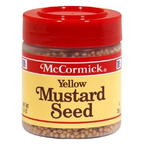McCormick Yellow Mustard Seed, 1.4 oz (Pack of 6)