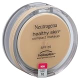 Neutrogena Healthy Skin Compact Makeup SPF 55 with Helioplex, Classic Ivory 10, 0.35 Ounce